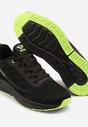 Pantofi sport Negru cu verde