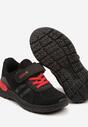 Pantofi sport Negru cu roșu