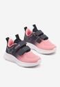 Niebiesko-Różowe Buty Sportowe Sneakersy Geto Ozdobione Cieniowaniem Desamiela