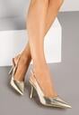 Pantofi stiletto Aurii