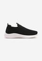 Czarne Wsuwane Buty Sportowe Sneakersy z Siateczki na Piankowej Podeszwie Eldriva