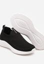 Czarne Wsuwane Buty Sportowe Sneakersy z Siateczki na Piankowej Podeszwie Eldriva