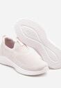 Różowe Wsuwane Buty Sportowe Sneakersy z Siateczki na Piankowej Podeszwie Eldriva