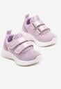 Fioletowe Buty Sportowe Sneakersy z Siateczki Zapinane na Rzepy Karival