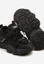 Czarne Buty Sportowe Sneakersy w Stylu Streetwearowym z Rzepem Ediriva
