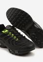 Pantofi sport Negru cu verde