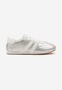 Sneakers Argintiu cu alb
