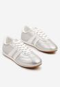 Sneakers Argintiu cu alb