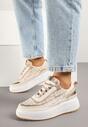 Sneakers Bej închis