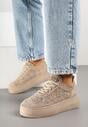 Sneakers Bej închis
