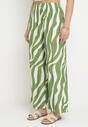 Pantaloni Verde cu alb