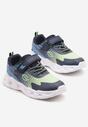Niebieskie Buty Sportowe Sneakersy Ozdobione Ledami Ulanila