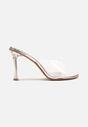 Pantofi stiletto Argintii