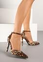 Pantofi stiletto Imprimeu leopard