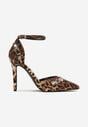 Pantofi stiletto Imprimeu leopard