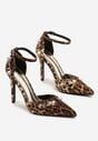 Pantofi stiletto Imprimeu leopard