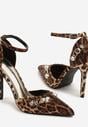 Pantofi stiletto Imprimeu leopard