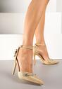 Pantofi stiletto Bej