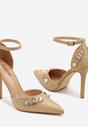 Pantofi stiletto Bej