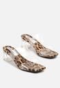 Papuci Imprimeu leopard