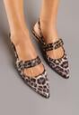 Pantofi cu toc Imprimeu leopard