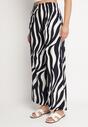 Pantaloni Alb cu bleumarin