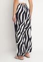 Pantaloni Alb cu bleumarin