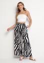 Pantaloni Alb cu bleumarin