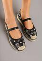 Fekete Espadrilles