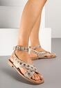 Sandale Print piele de șarpe