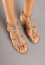 Sandale Print piele de șarpe