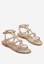 Sandale Print piele de șarpe