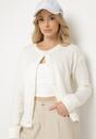 Cardigan Alb
