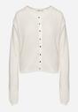 Cardigan Alb