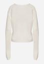 Cardigan Alb