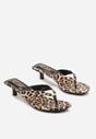 Papuci Imprimeu leopard