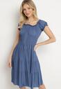 Rochie Bleumarin