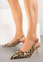 Sandale Imprimeu leopard