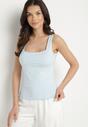 Top Albastru deschis