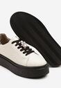 Sneakers Bej cu negru