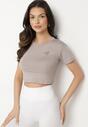 T-shirt Gri deschis