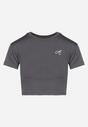 T-shirt Gri închis