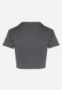 T-shirt Gri închis