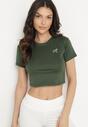 T-shirt Verde închis