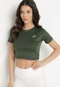 T-shirt Verde închis