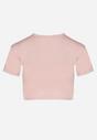 T-shirt Roz deschis