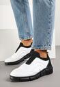 Sneakers Negru cu alb