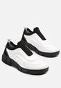Sneakers Negru cu alb