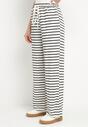 Pantaloni Negru cu alb