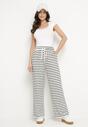 Pantaloni Negru cu alb